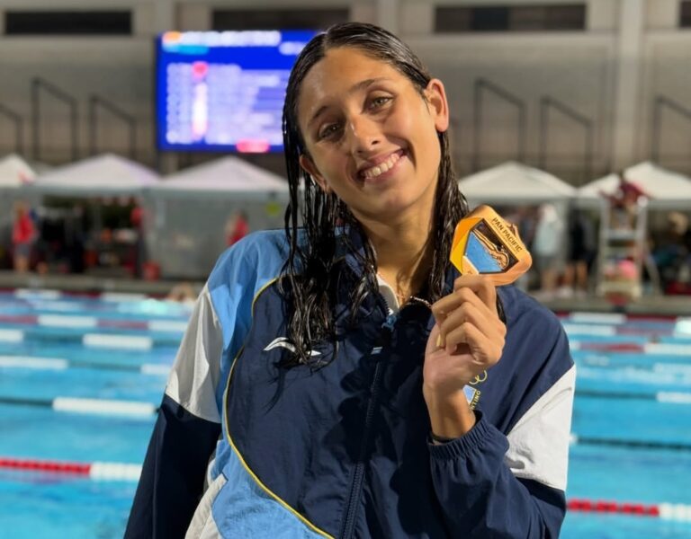 Agostina Hein hizo historia en los Pan Pacific y Argentina volvió a celebrar en la natación