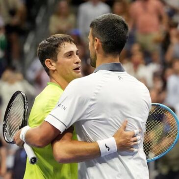 Mariano Navone y una noche para la historia ante Novak Djokovic  