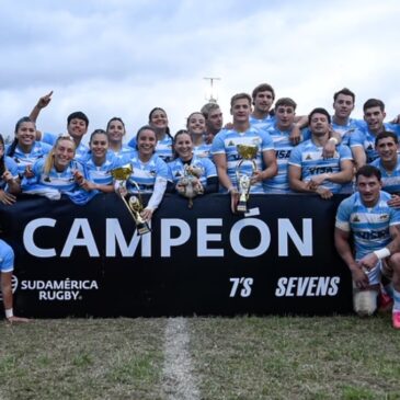 Los Pumas 7’s y Las Yaguaretés hicieron historia con una doble consagración